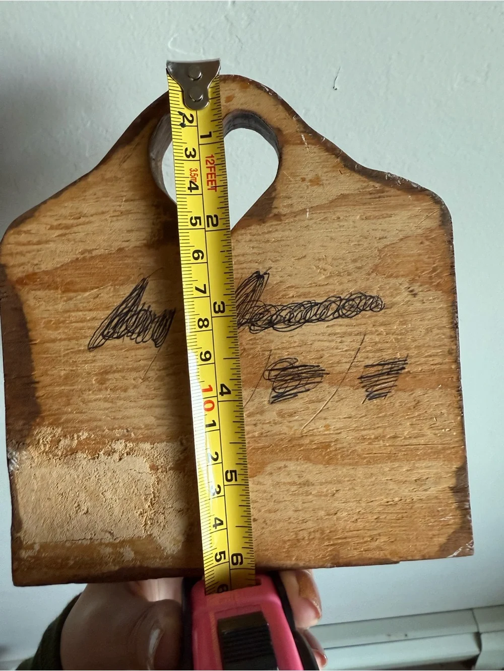 Cottagecore Handcrafted Wooden Heart Shelf - Brown Wall Accent